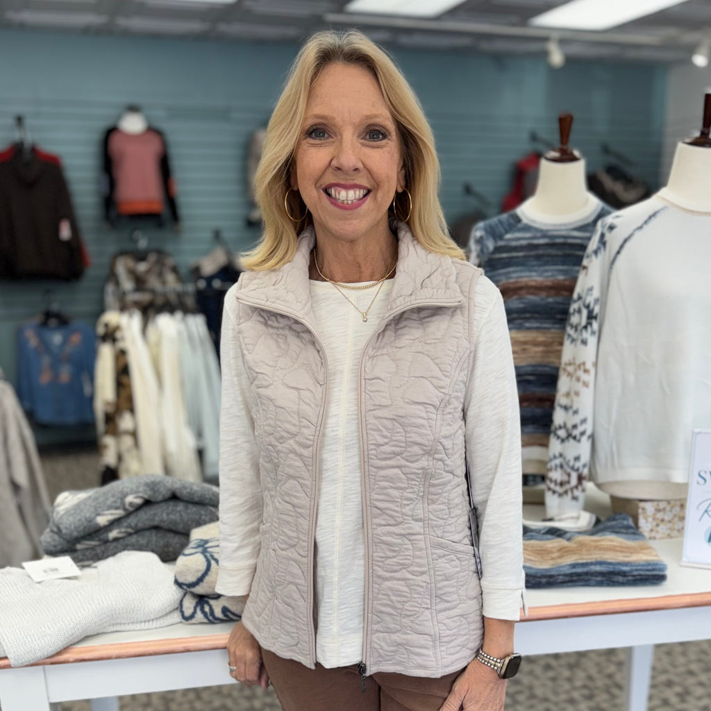 Cascade Quilt Shaped Vest