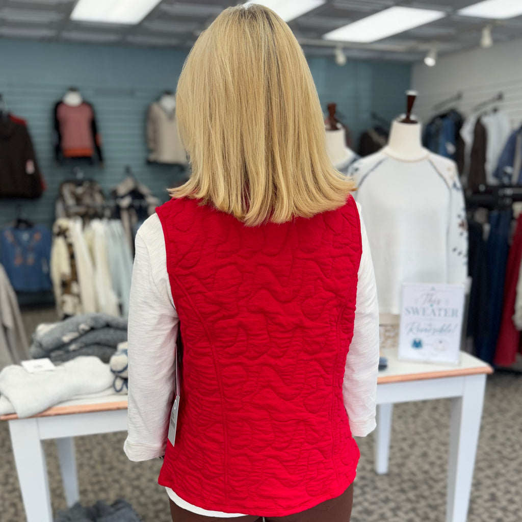 Cascade Quilt Shaped Vest