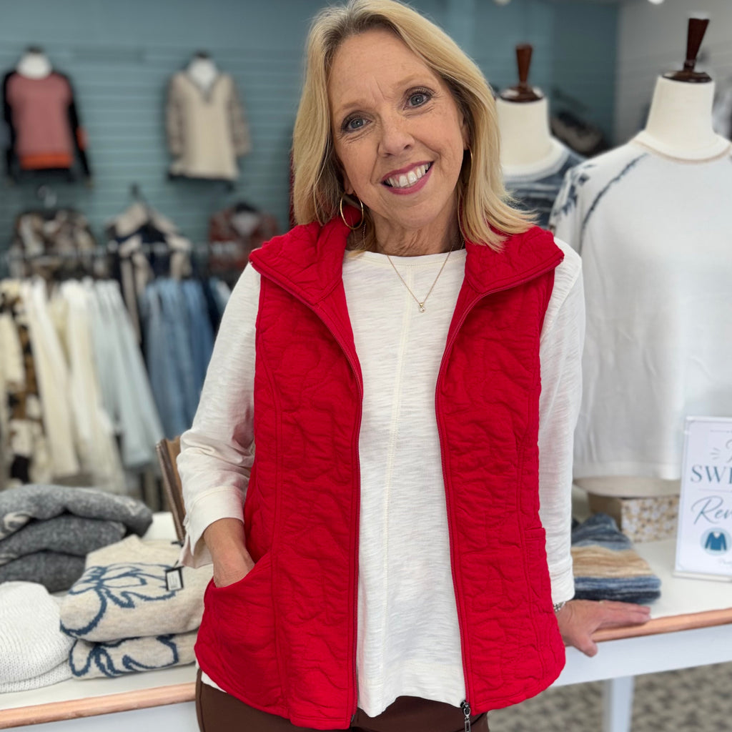 Cascade Quilt Shaped Vest