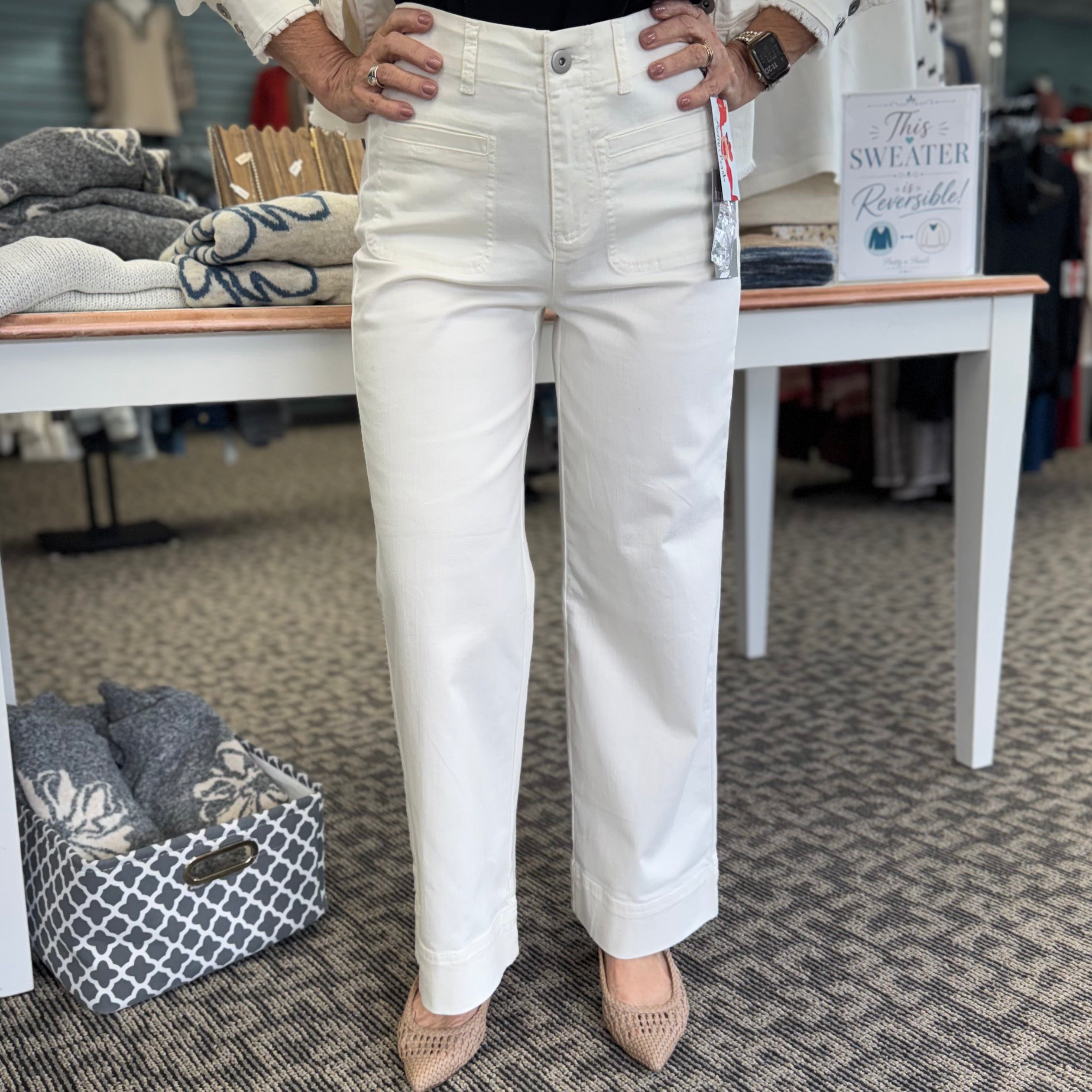 Stretch Denim Refreshed Ankle Jean