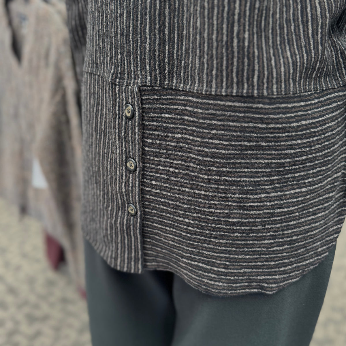 Habitat Pasadena Stripe Button Front Shirt