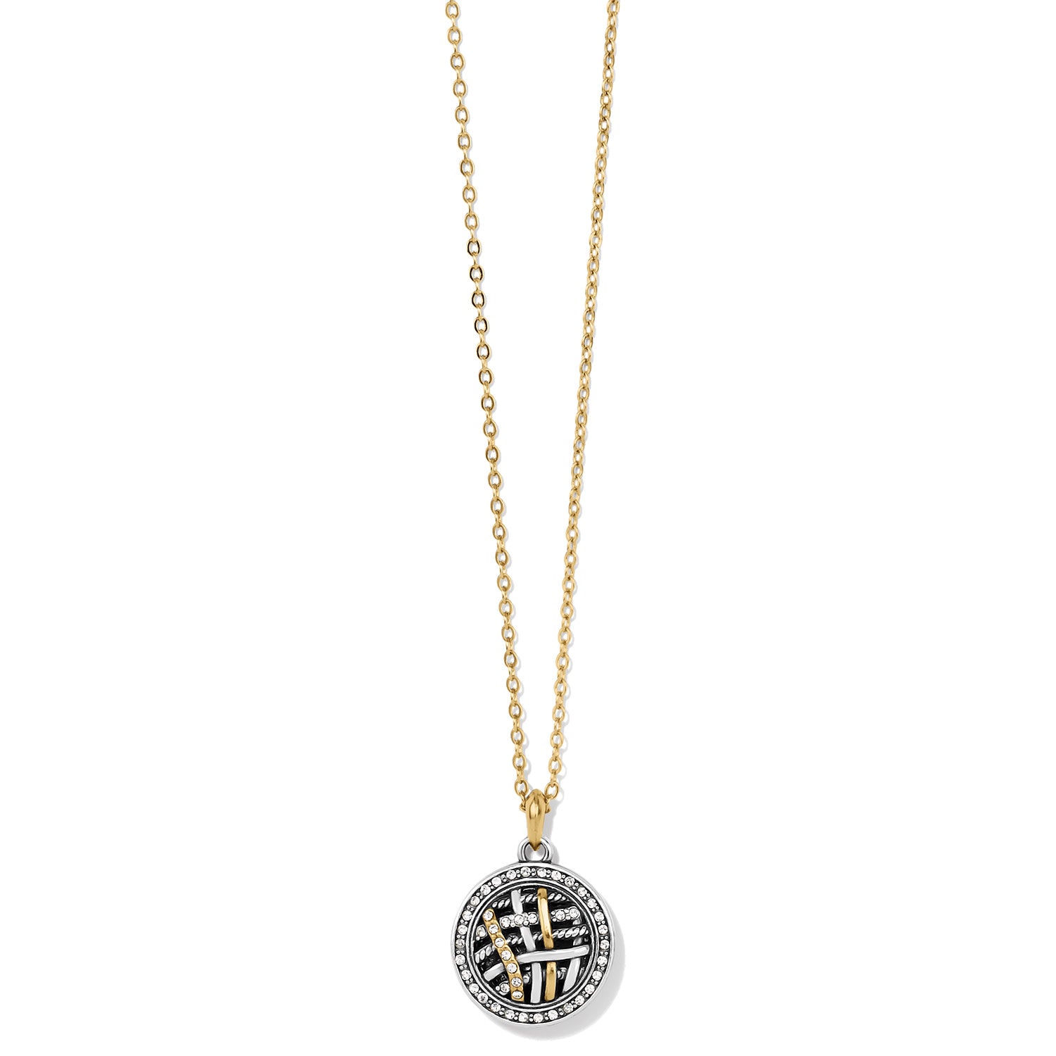 Brighton Neptune’s Rings Woven Petite Necklace