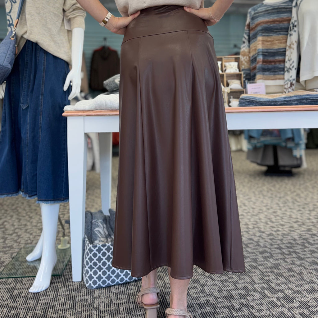Pleather Skirt
