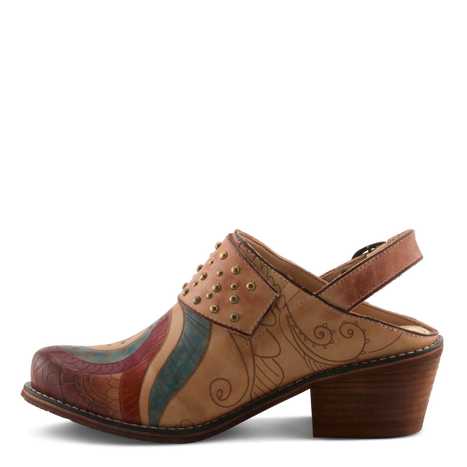 L’Artiste DAYTONA Hand-Painted Slingback Clog