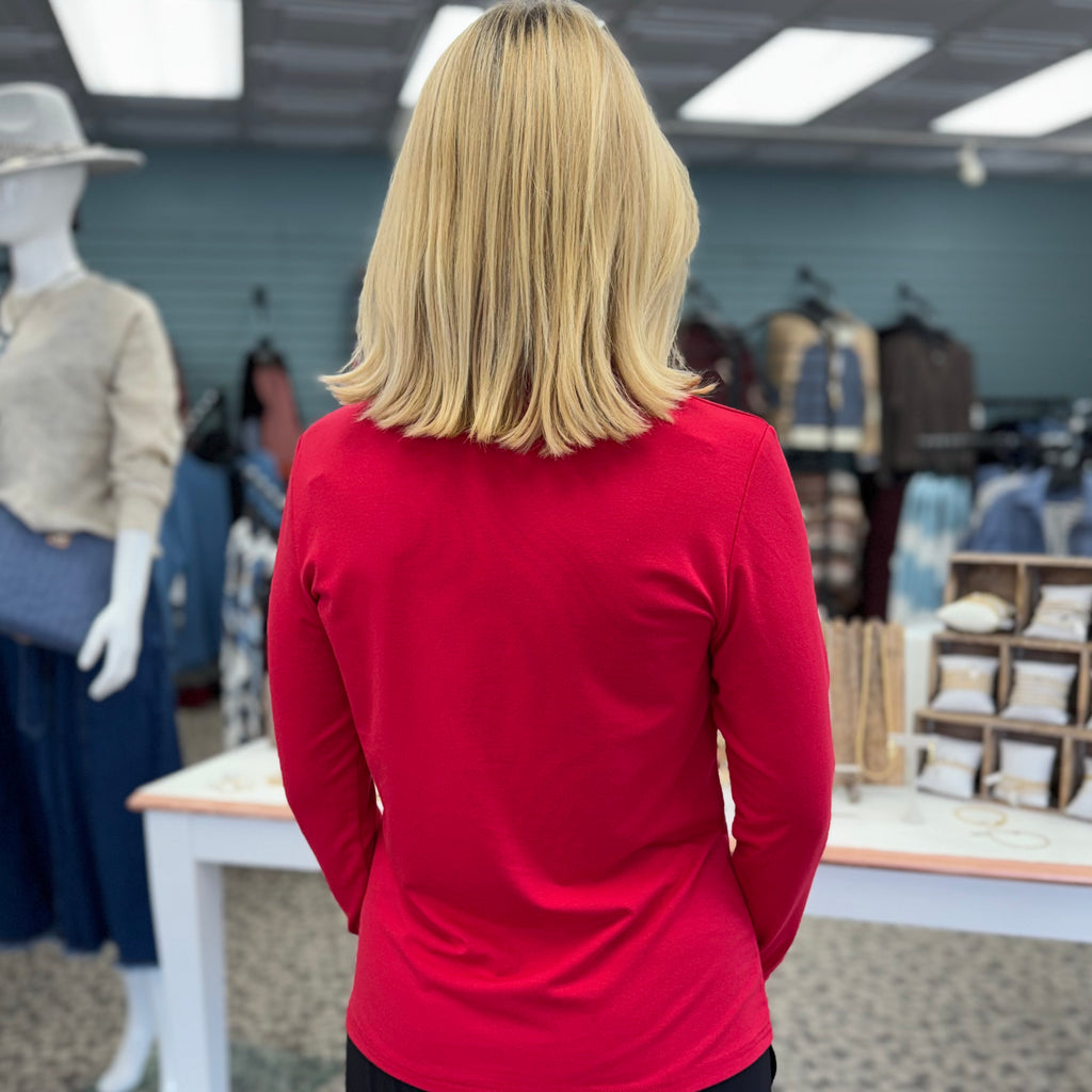 Lulu B Turtleneck Shell Top