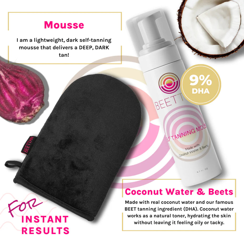 BeetTan Self-Tanning Mousse