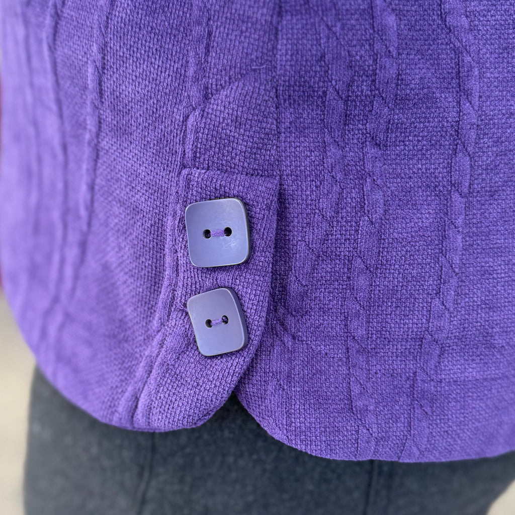 Knit Turtleneck with 3/4 Sleeve