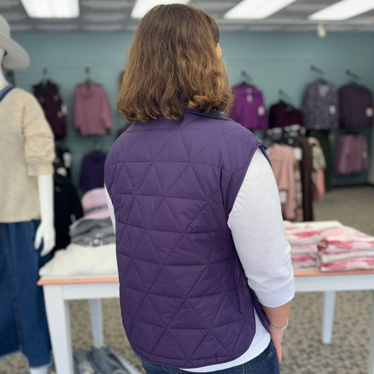 Quilted 2-Pocket Vest