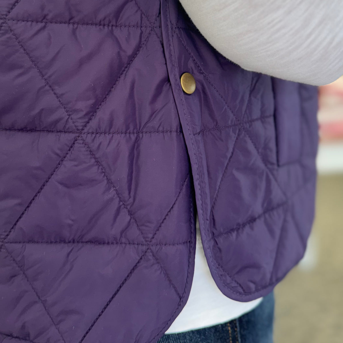 Quilted 2-Pocket Vest