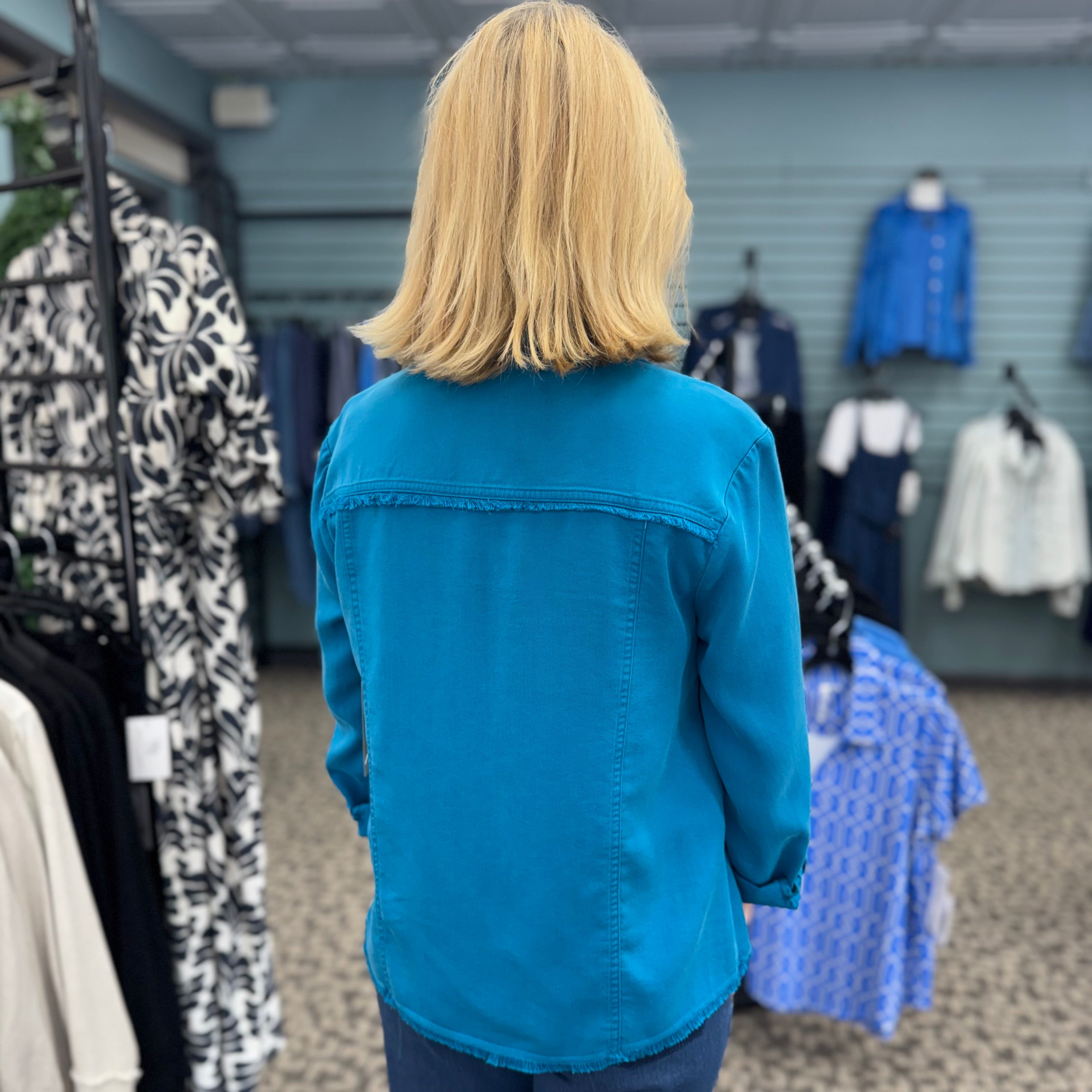 Roll-Tab Sleeve Utility Jacket