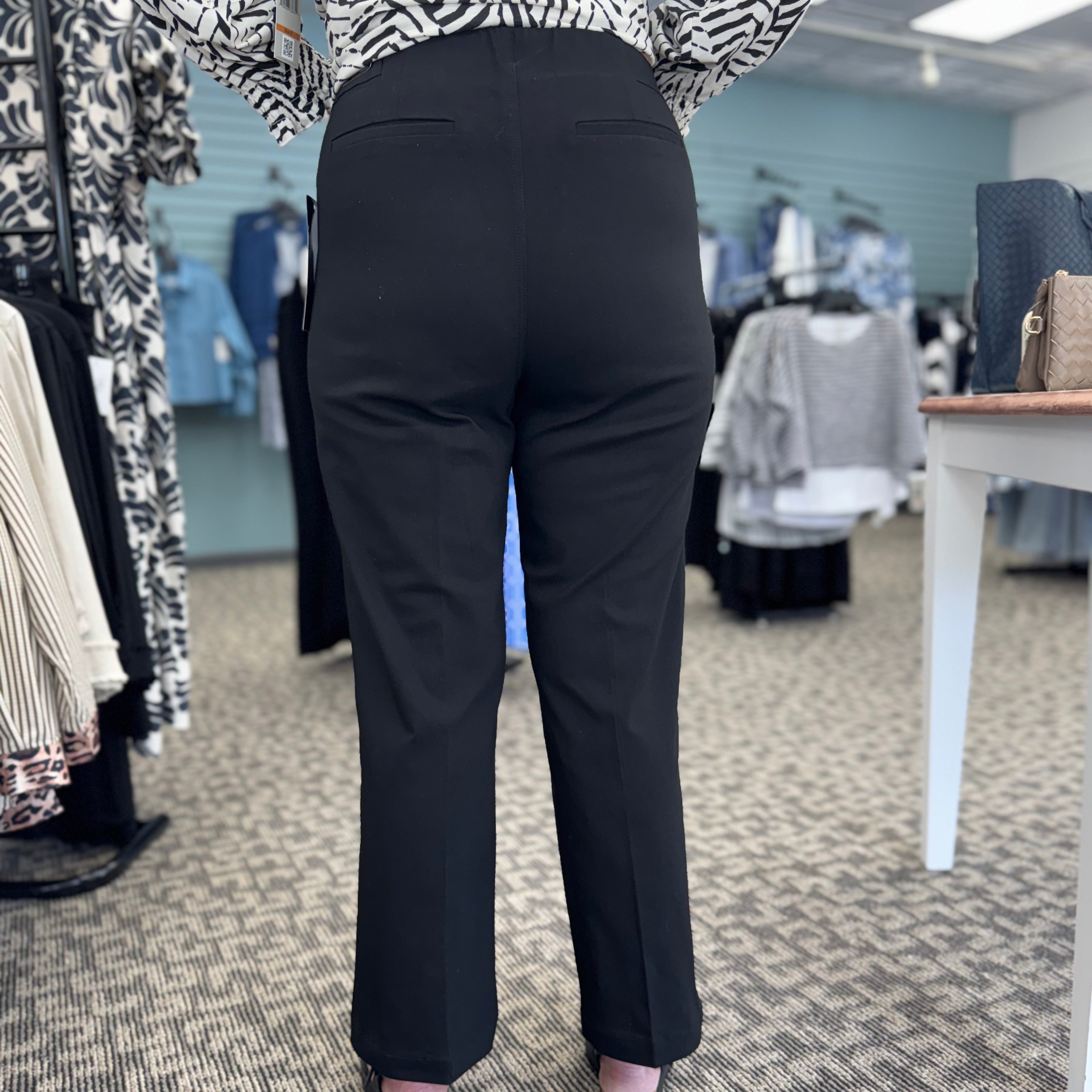 Wide Leg Ankle Pant