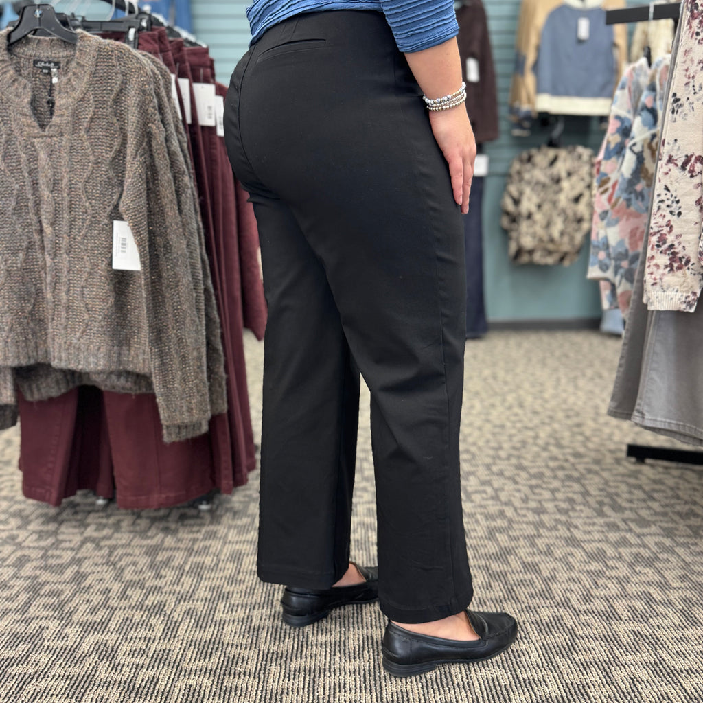 Wide Leg Ankle Pant