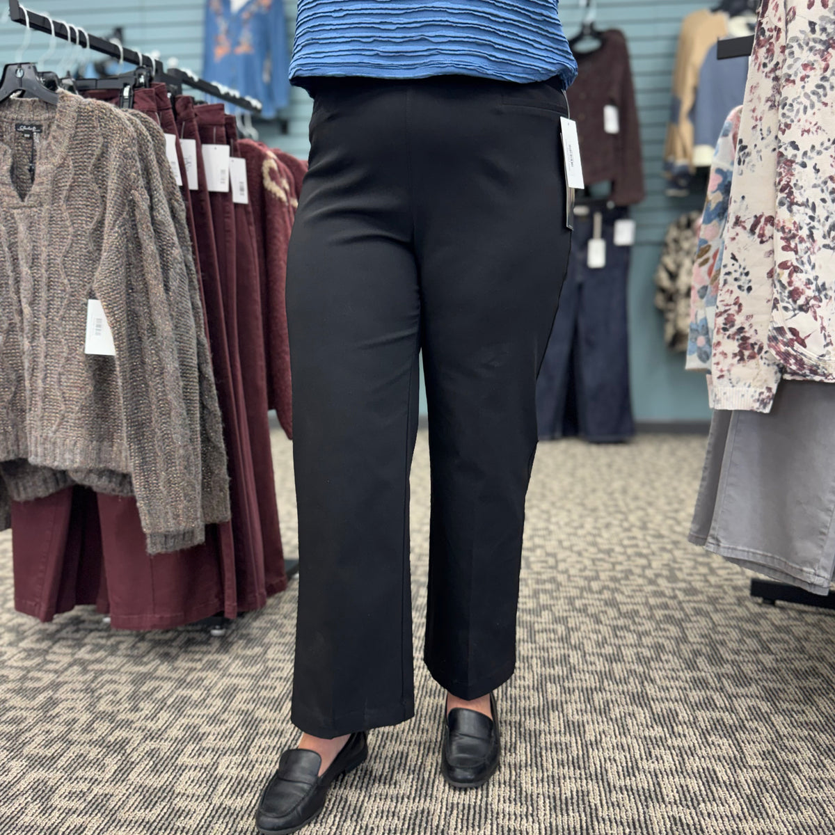 Wide Leg Ankle Pant