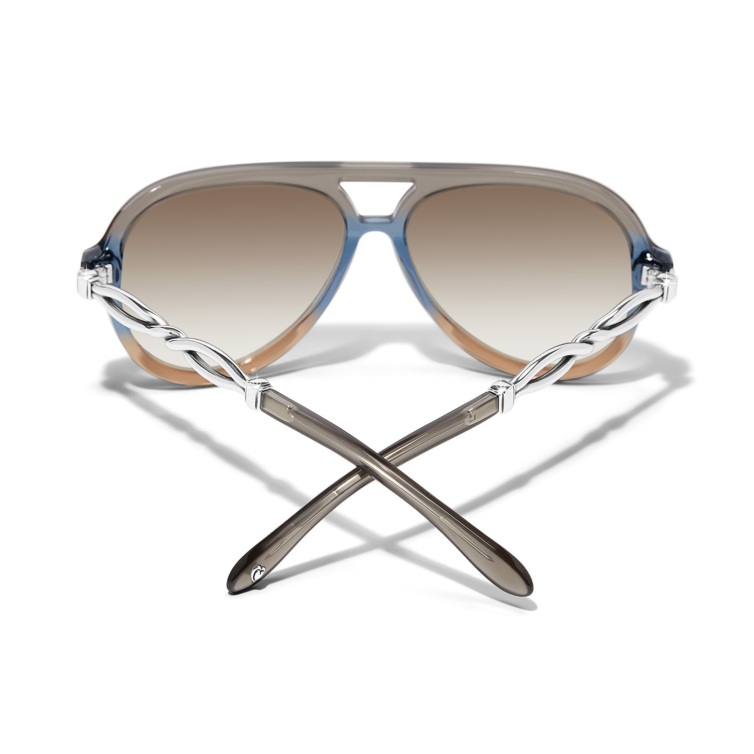 Interlok Twist Aviator Sunglasses