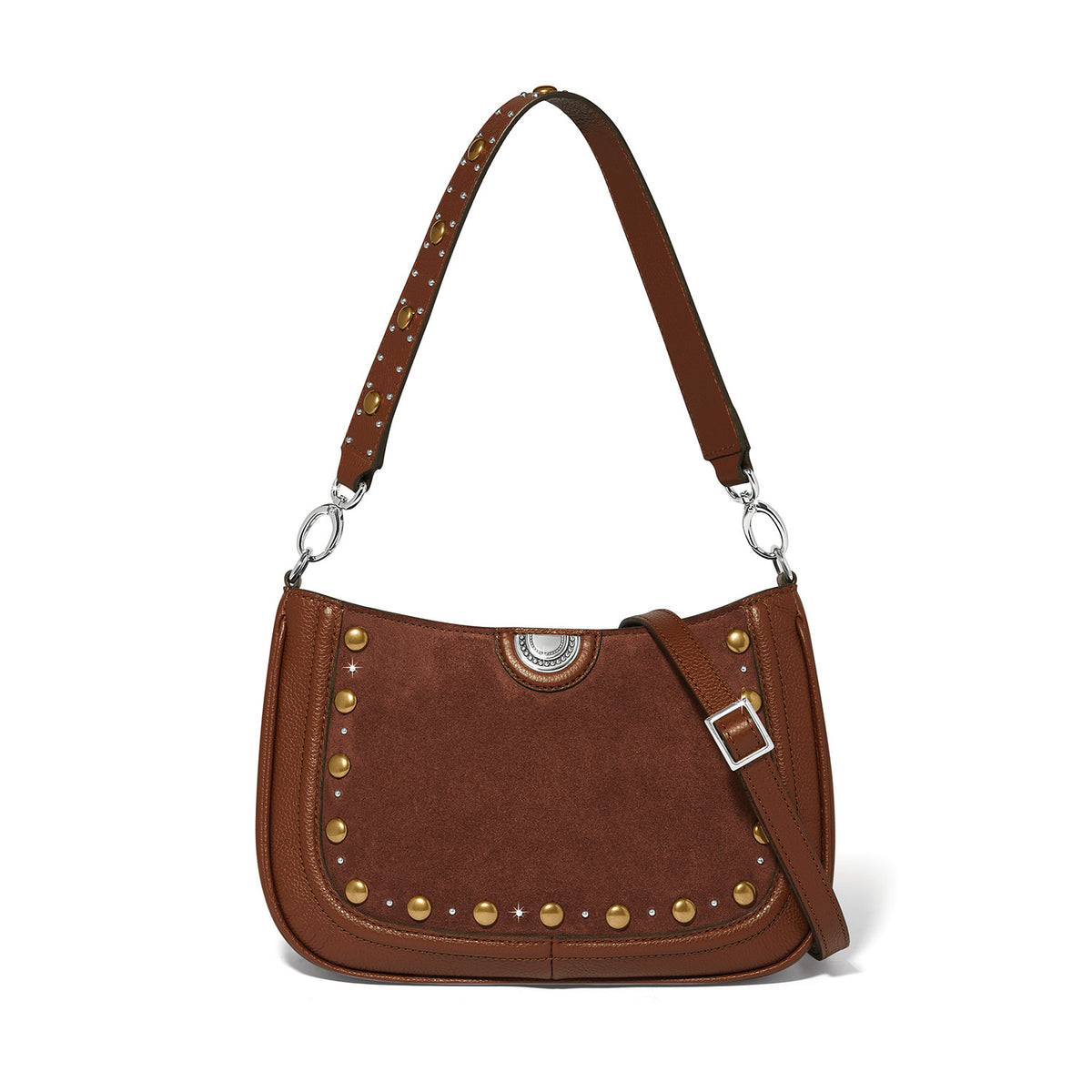 Pretty Tough Fusion Fletcher Suede Convertible Shoulderbag