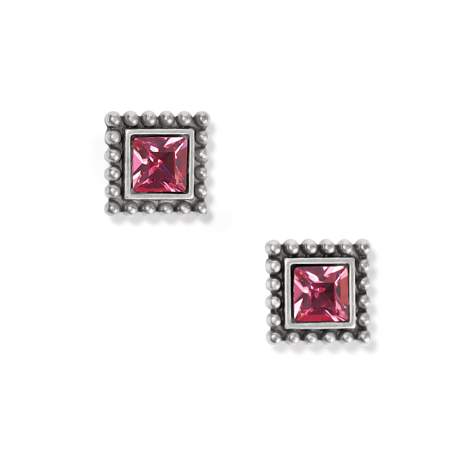 Sparkle Square Mini Post Earrings