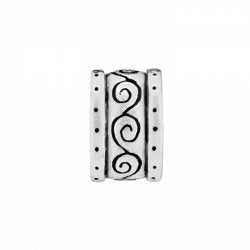 Etched Scroll Spacer