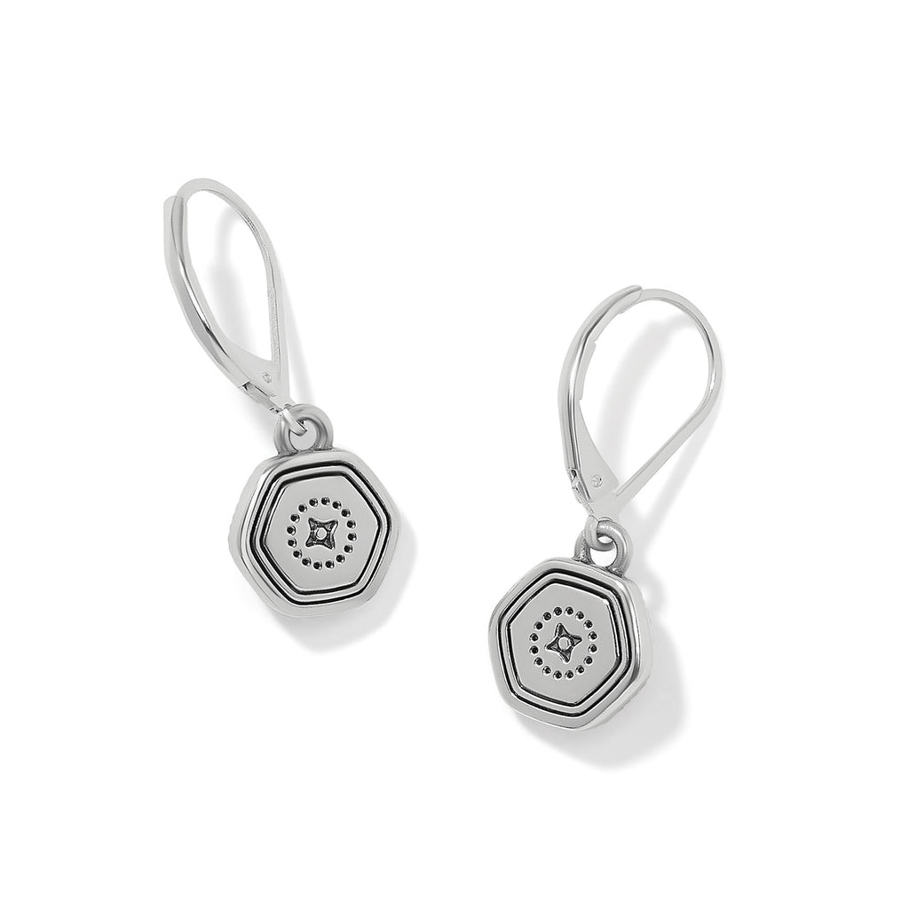 Mosaic Nova Mini Leverback Drop Earrings