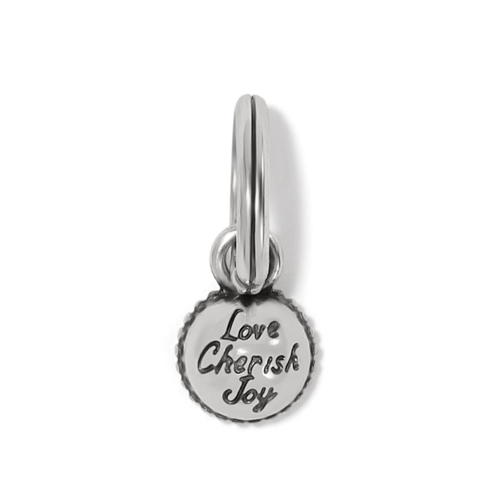 Glitz Birthstone Amulet- Crystal