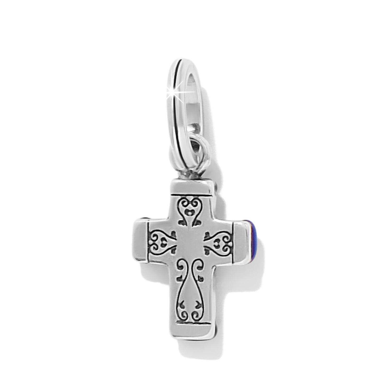 Venezia Cross Charm-Blue