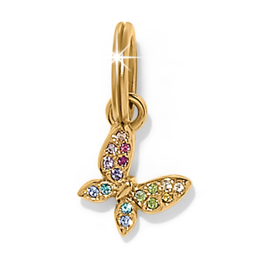 Enchanting Gem Butterfly Charm