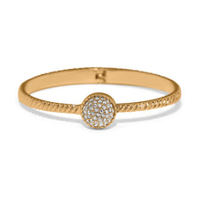 Load image into Gallery viewer, Illumina Celeste Dome Hinged Bangle
