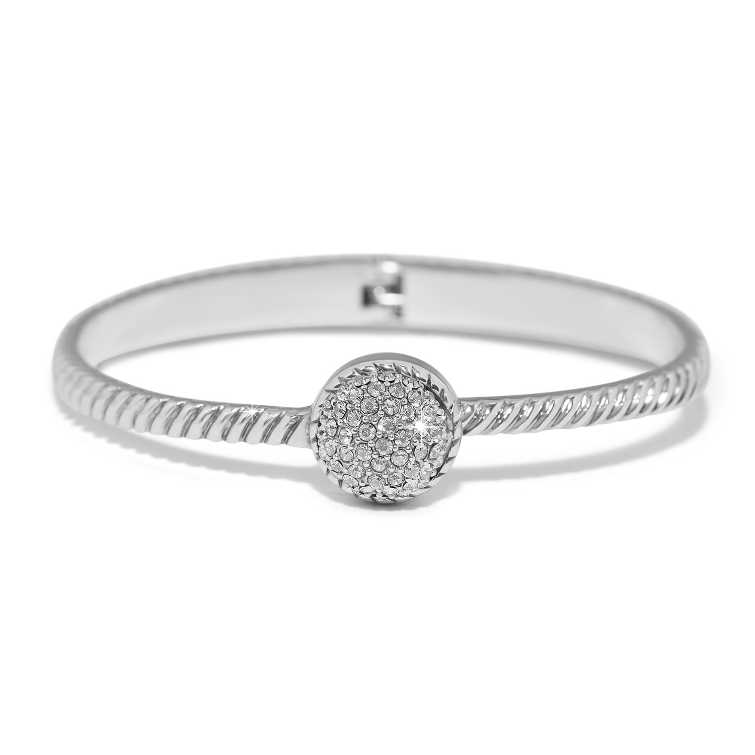 Illumina Celeste Dome Hinged Bangle