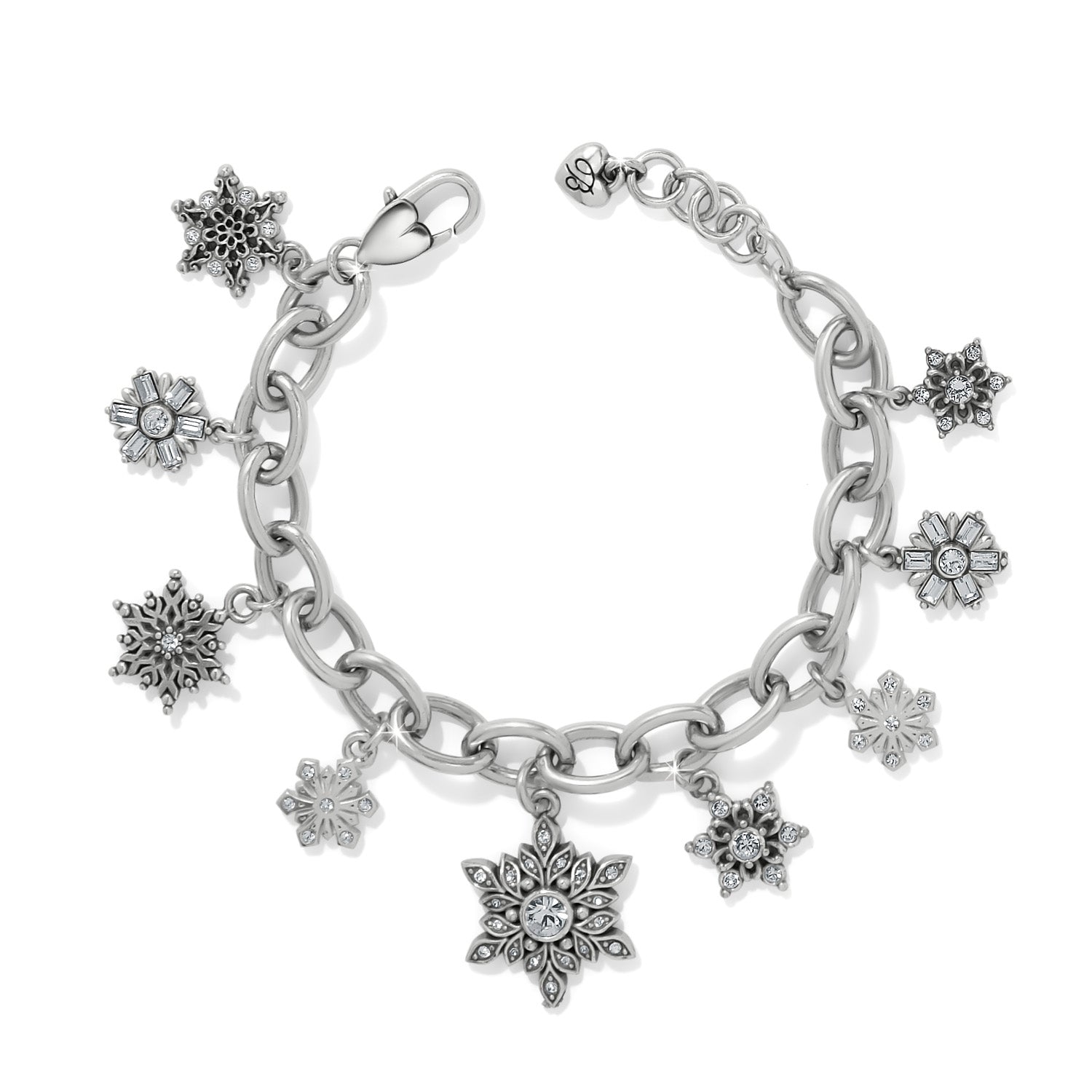 Crystal Flurry Charm Bracelet
