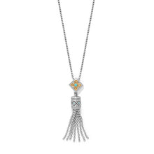 Load image into Gallery viewer, Mosaic Cerrillos Tassel Necklace
