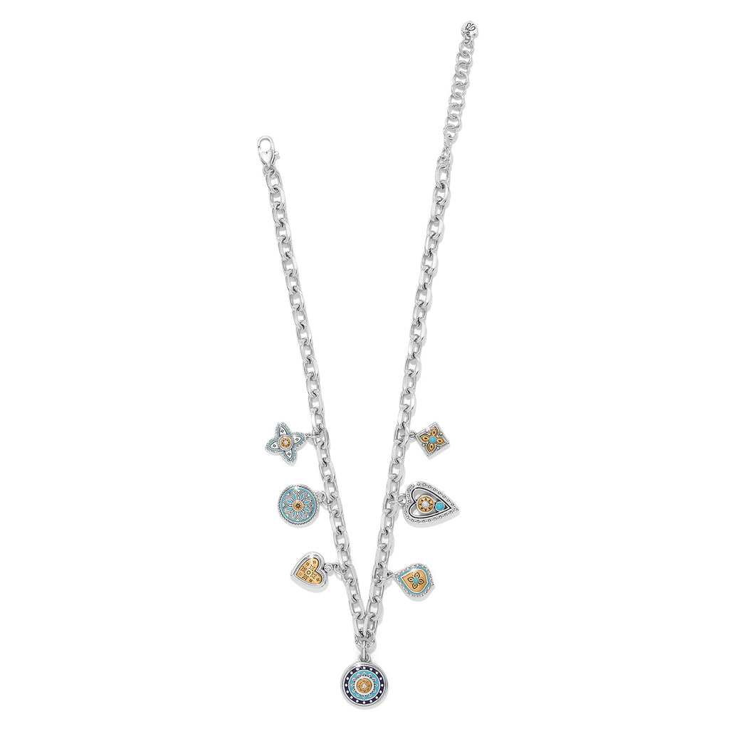 Mosaic Cerrillos Charm Necklace
