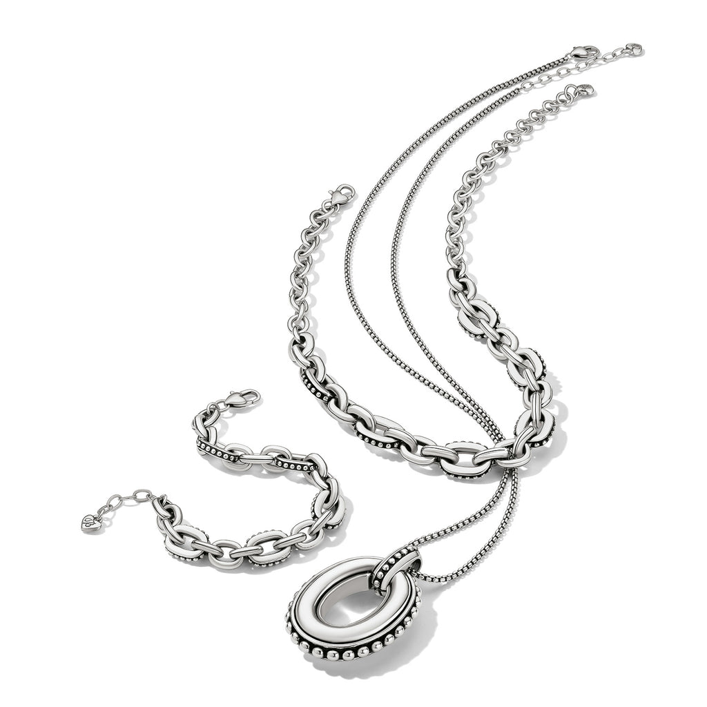 Pretty Tough Link Pendant Necklace