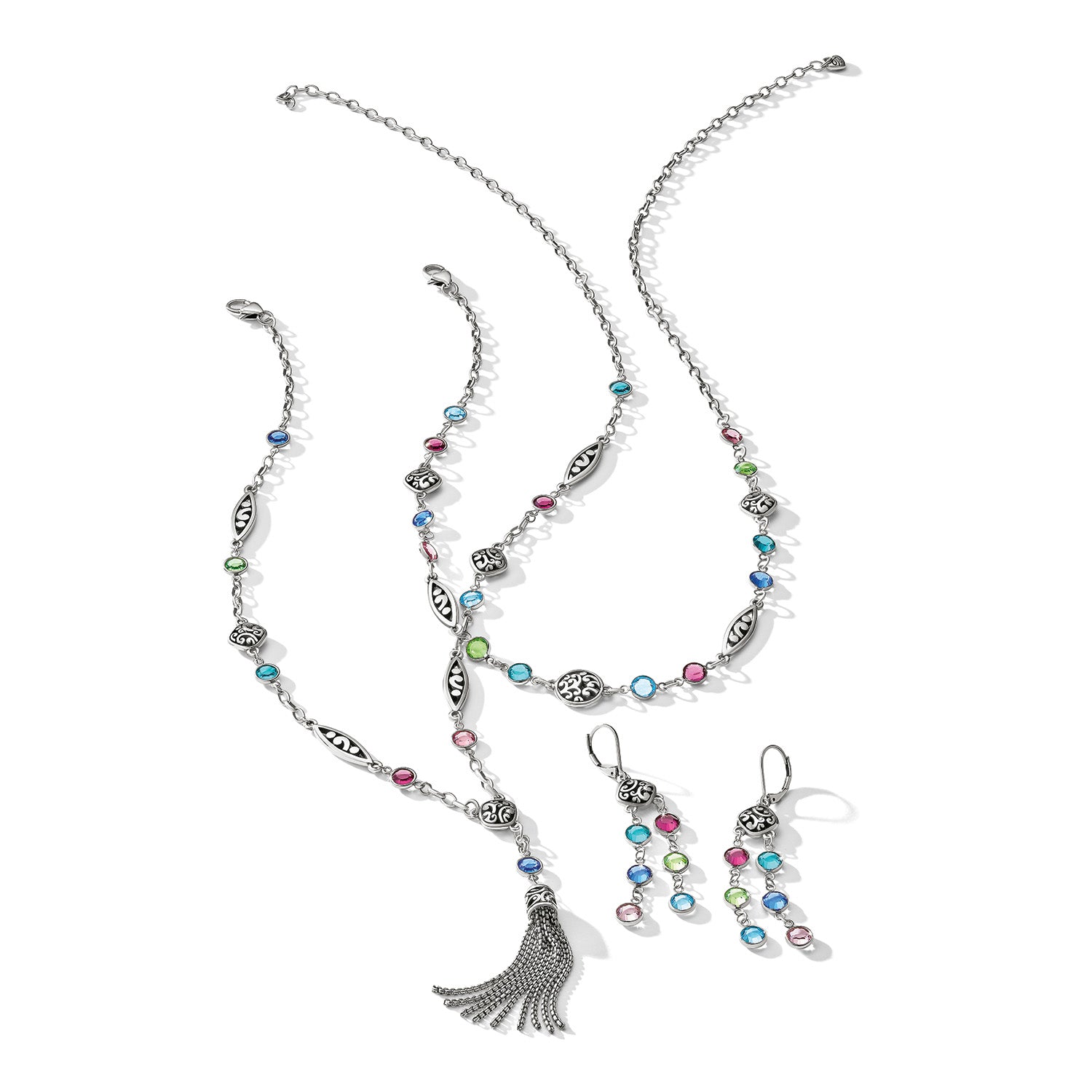 Contempo Color Gems Necklace