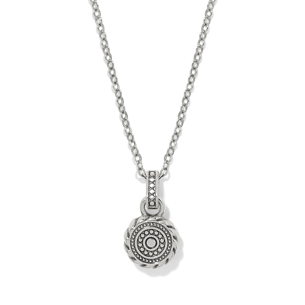 Halo Gemma Petite Round Necklace