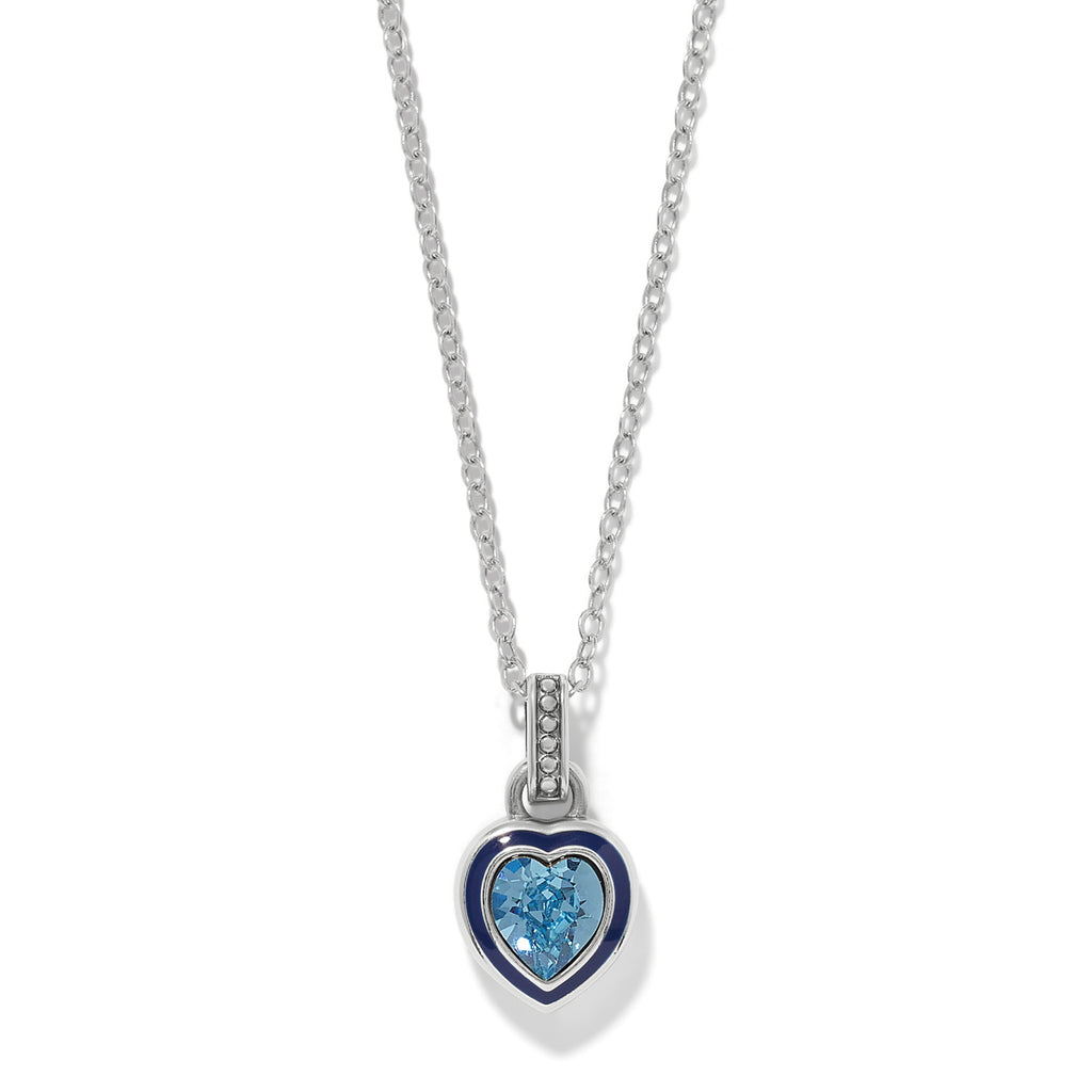 Halo Gemma Petite Heart Necklace