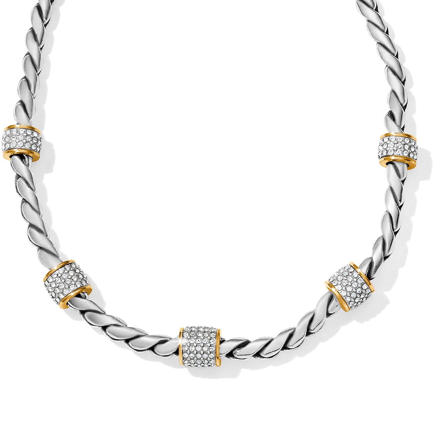 Meridian 2 Tone Necklace