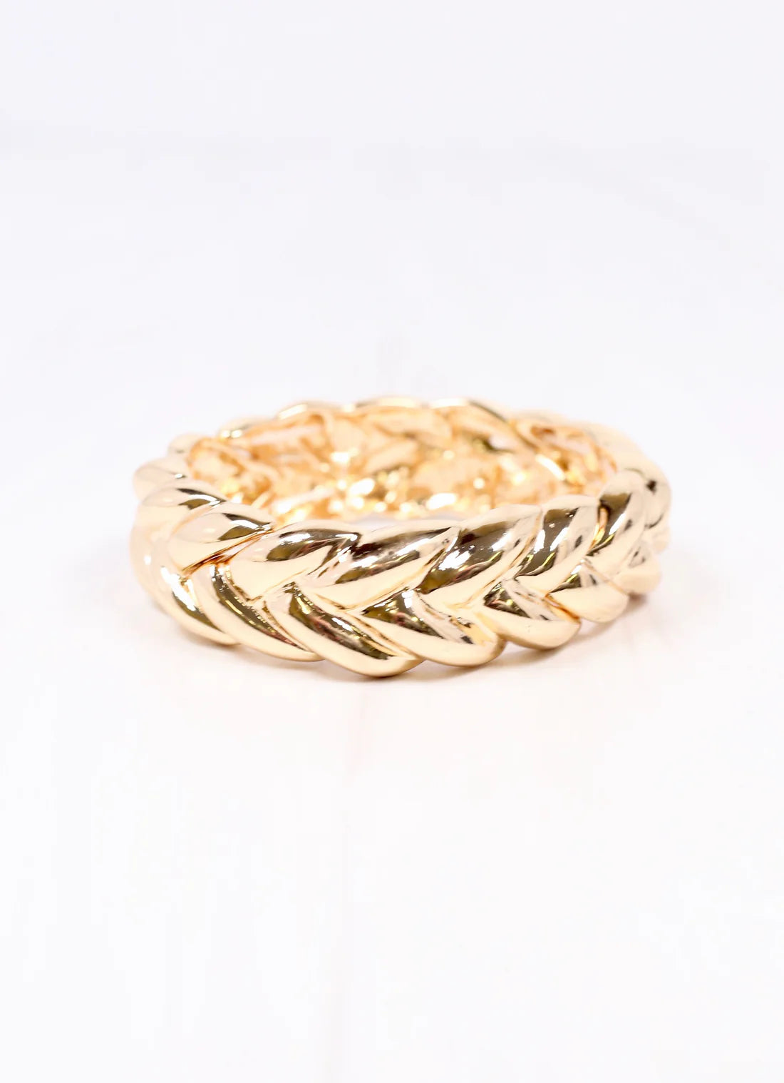 Buddy Stretch Bracelet Gold
