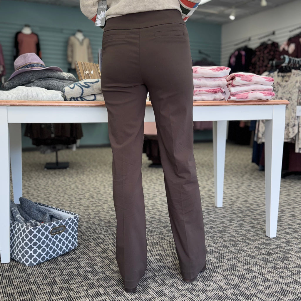 Pull-On Straight Leg Pants