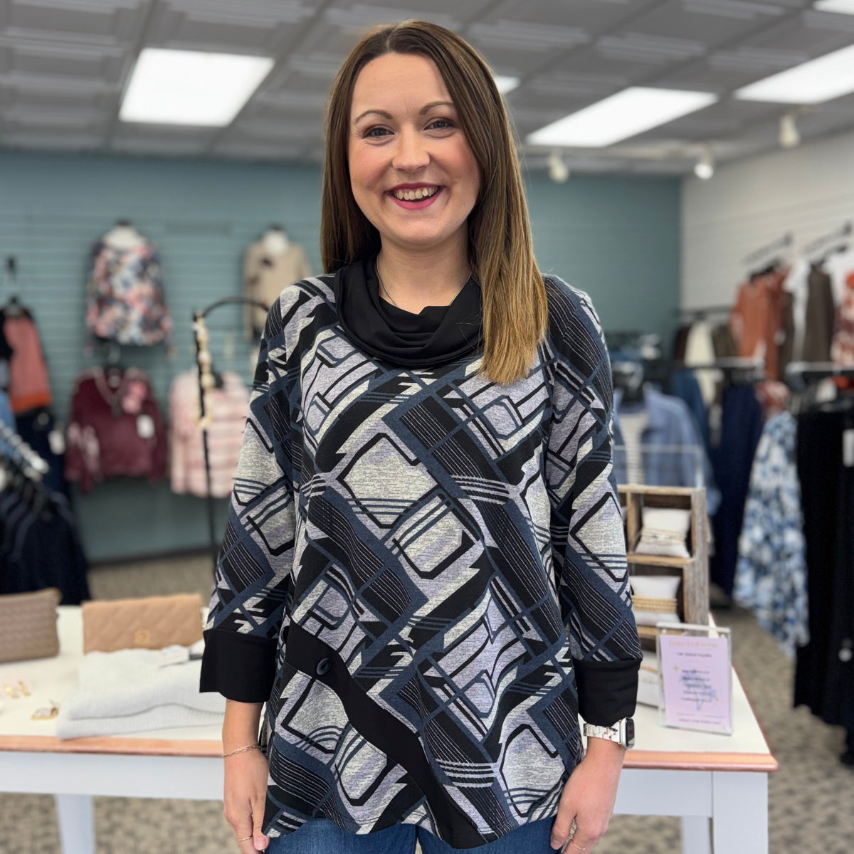Cowl Neck Sweater