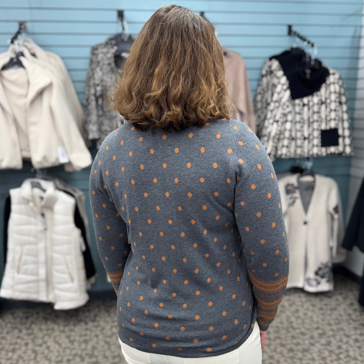 Polka Dot Sweater