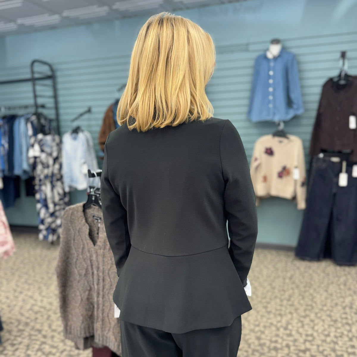 Soffio Crepe All Day Cardigan
