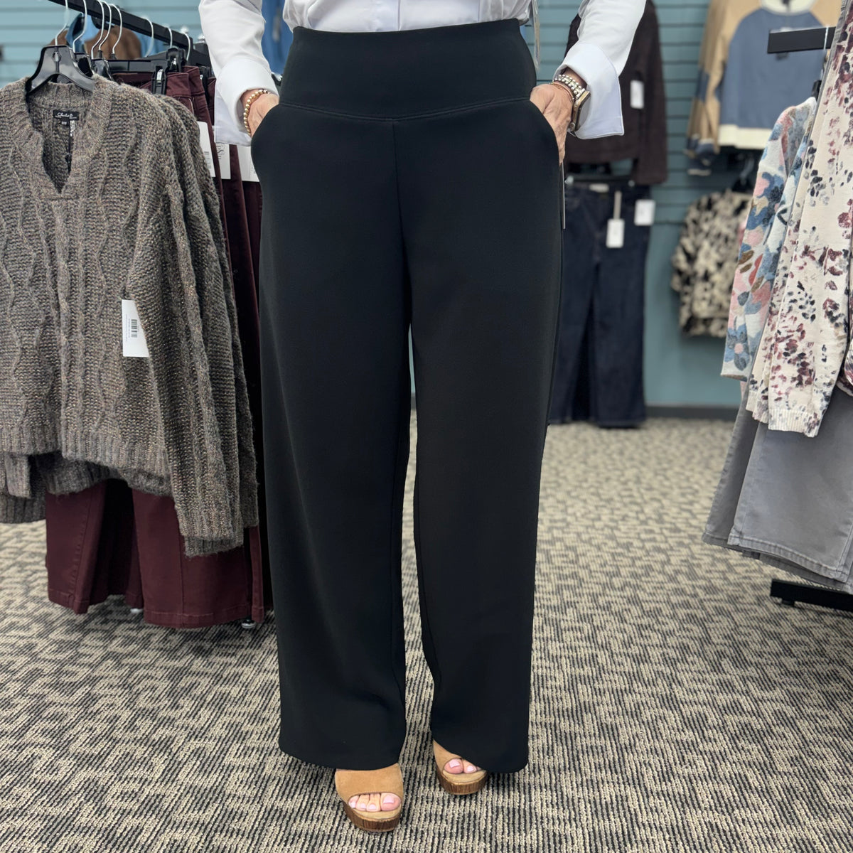 Soffio Crepe Easy Wide Leg Pant