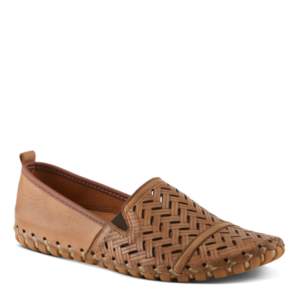 Spring Step Kapri Leather Loafer with Cutout Detail