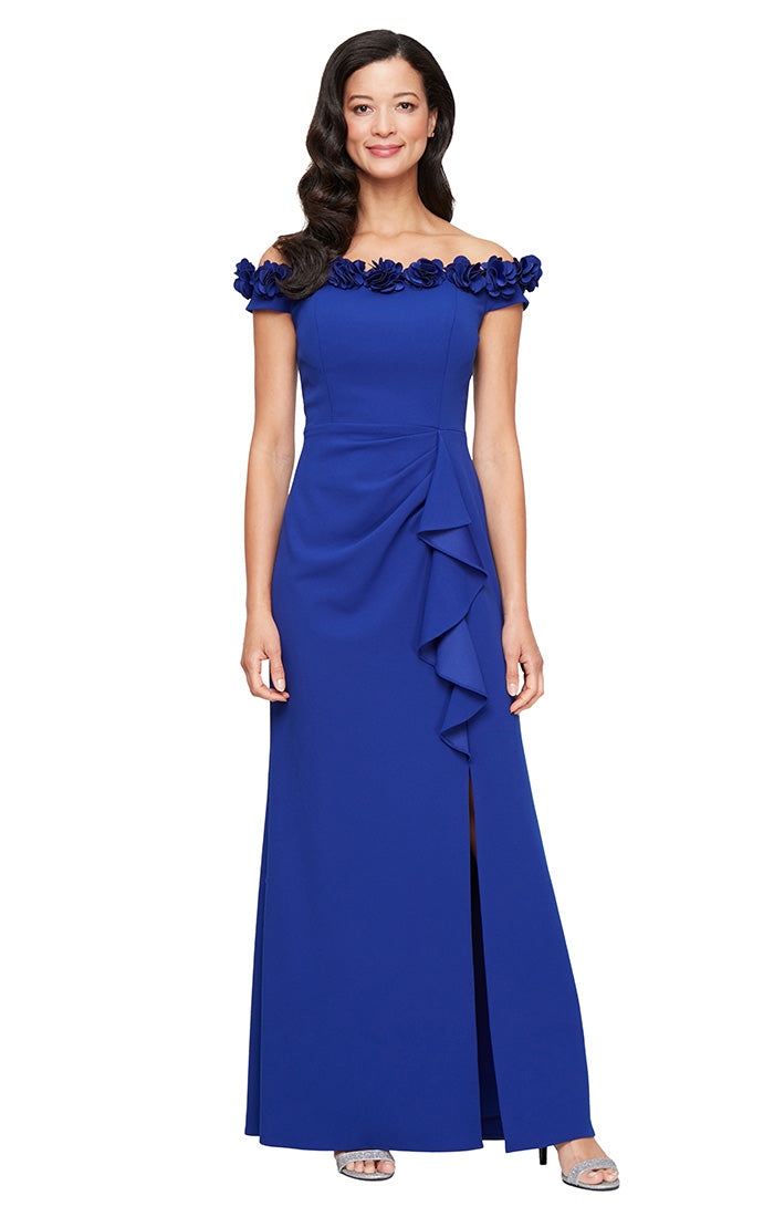 Long Off-the-Shoulder Dress