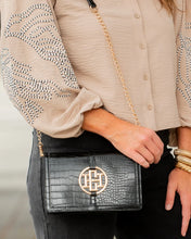 Load image into Gallery viewer, Cecilia Circle Logo Handbag
