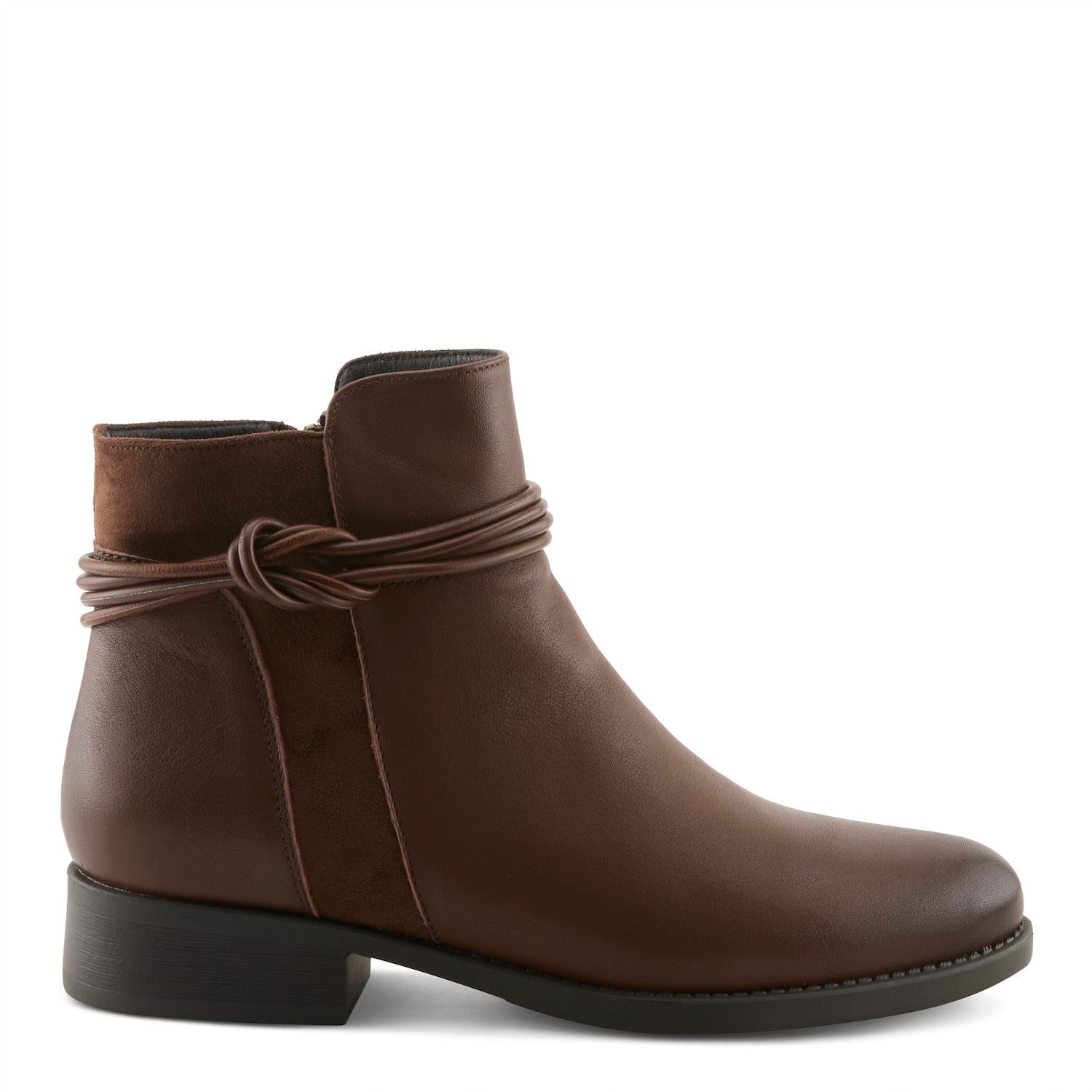 Spring Step ORNELA Leather & Suede Bootie