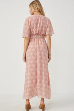 Load image into Gallery viewer, Botanical Patterned Print Flutter Sleeve Maxi

