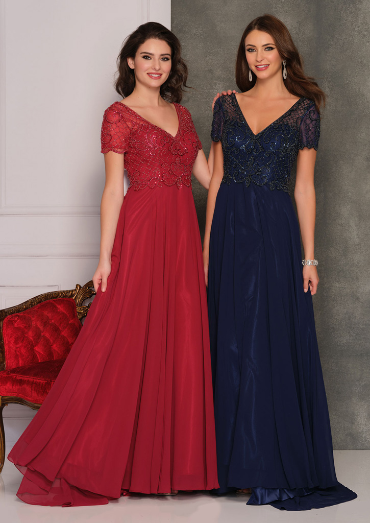 Chiffon A-line Dress