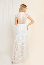 Load image into Gallery viewer, BG19032 White V-Neck Formal Gown
