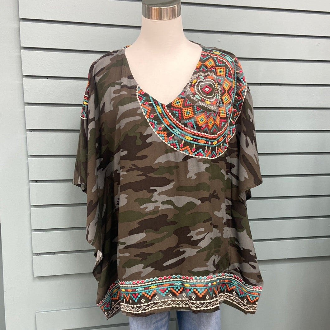 12 Camouflage Blouse