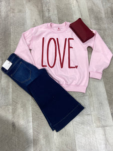 Love Inside Out Valentines Sweatshirt